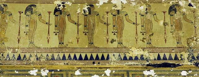 LE LOUXOR RÉVÈLE SES COULEURS. Inédit