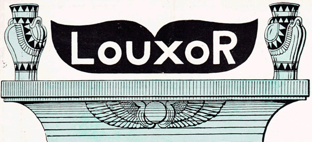 AU PROGRAMME DU LOUXOR (1924)