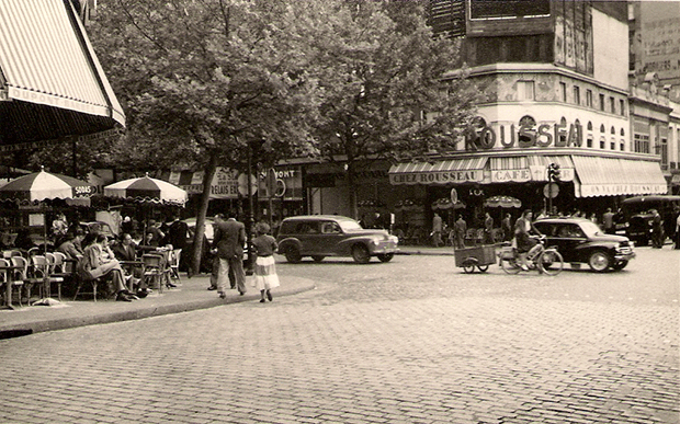 BARBÈS CAFÉS. AVANT LA BRASSERIE BARBÈS, LE ROUSSEAU 1/2